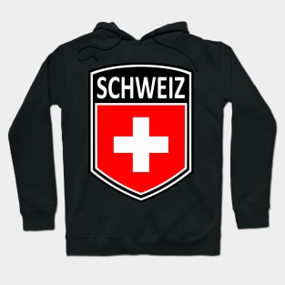 Flag Shield - Schweiz Hoodie